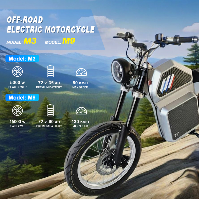 72V 35Ah 5000w Electric Motorcycle M3 (2)