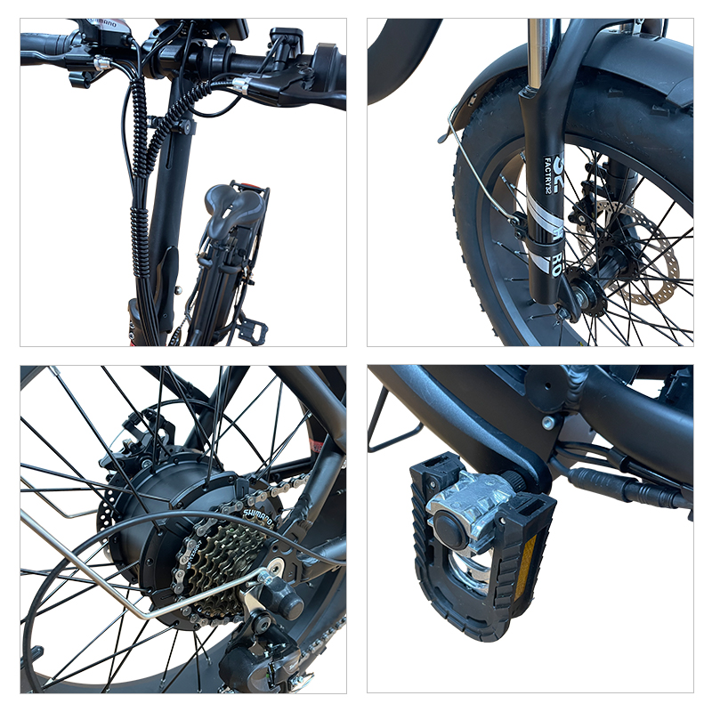 Foldable Fat Tyre Electric Bike