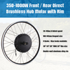 48v 750w Brushless Direct Hub Motor Kit Front And Rear Wheel Electric Bike Conversion Kit