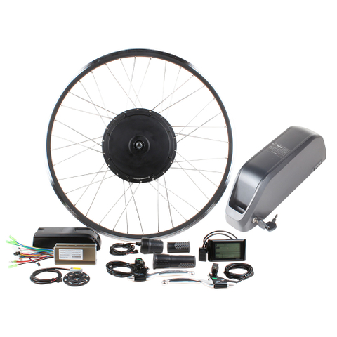 48v 1000w Brushless Direct Hub Motor Rear Wheel Electric Bike Conversion Kit 