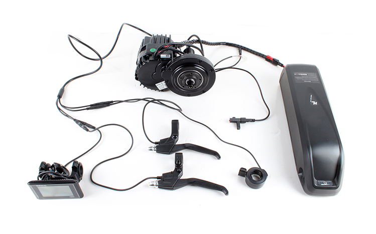 how to install the 250w bafang mid drive